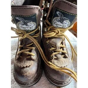 Georgia Toddler waterproof leather boot Thinsulate 400 9MED outdoor trail winter